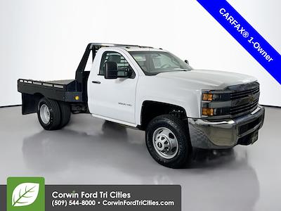 Used 2015 Chevrolet Silverado 3500 Regular Cab Flatbed Truck for sale #6113302 - photo 1