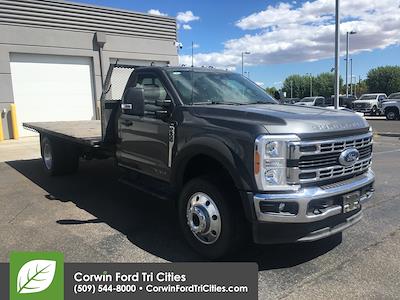2023 Ford F-600 Regular Cab DRW 4x4 Flatbed Truck for sale #6A12933 - photo 1
