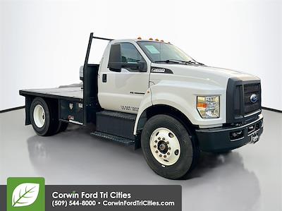 2022 Ford F-650 Regular Cab DRW 4x2, Flatbed Truck for sale #6F01402 - photo 1