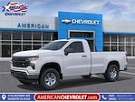 New 2025 Chevrolet Silverado 1500 Work Truck Regular Cab 4WD Pickup for sale #T251243 - photo 3