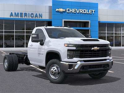 New 2025 Chevrolet Silverado 3500 Work Truck Regular Cab 4WD Cab Chassis for sale #T251341 - photo 1