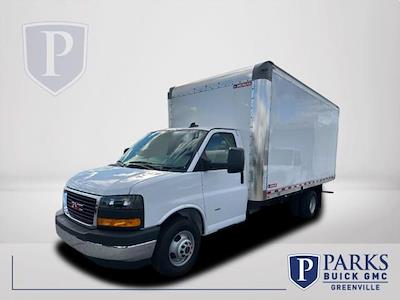 2024 GMC Savana 3500 DRW 4x2, Morgan Truck Body Parcel Aluminum Box Van for sale #FG1162 - photo 1