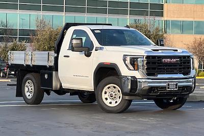 New 2024 GMC Sierra 3500 Pro Regular Cab Flatbed Truck for sale #FG1274 - photo 1