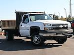 2007 Chevrolet Silverado 3500 Regular Cab RWD Flatbed Truck for sale #D77911 - photo 3