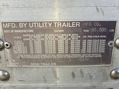 Used 2016 Utility Trailer VS2RA 48/162/102 48' Refrigerated Trailer #650170 for sale #650170 - photo 9