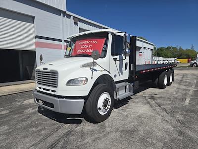 Used 2017 Freightliner M2 106 Conventional Cab Flatbed Truck for sale #671100 - photo 1