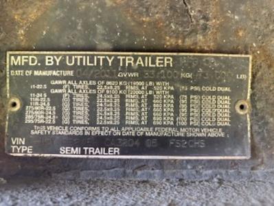 Used 2012 Utility Trailer FS2CHS 48/102 Flatbed Trailer 637285 for sale #637285 - photo 8