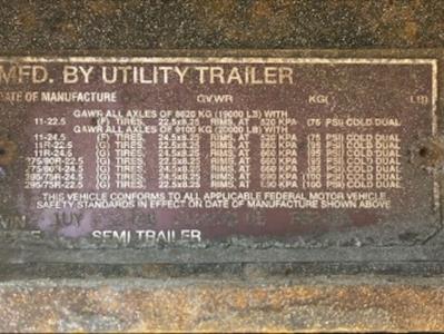 Used 2015 Utility Trailer FS2CHA 48/102 Flatbed Trailer 641358 for sale #641358 - photo 9