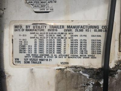 Used 2017 Utility Trailer VS2RA 53/162/102 Refrigerated Trailer 673149 for sale #673149 - photo 9
