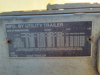 Used 2011 Utility Trailer FS2CHA 48/102 48' Flatbed Trailer #628828 for sale #628828 - photo 8