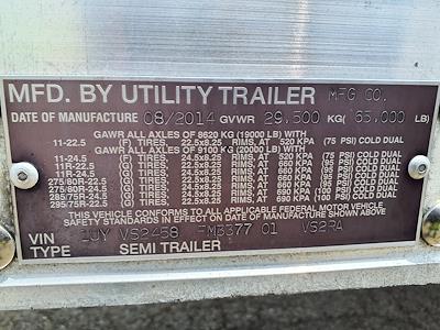 Used 2015 Utility Trailer VS2RA 45/162/102 45' Refrigerated Trailer #318544 for sale #318544 - photo 10