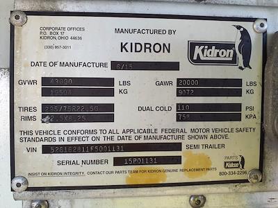 Used 2015 Kidron Refrigerated Trailer 645940 for sale #645940 - photo 11
