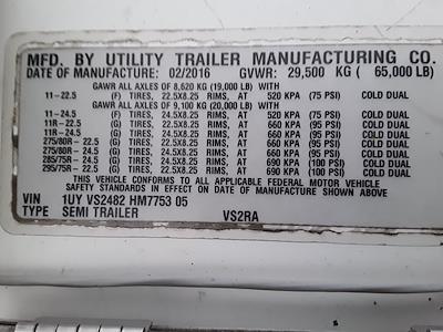 Used 2017 Utility Trailer VS2RA 48/156/102 48' Refrigerated Trailer #657073 for sale #657073 - photo 13