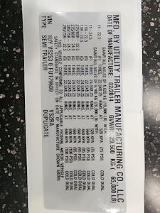 Used 2015 Utility Trailer VS2RA 53/162/102 Refrigerated Trailer 575881 for sale #575881 - photo 10