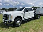 New 2025 Ford F-350 XL Crew Cab 4x4 9' 4" CM Truck Beds Steel Flatbed Truck with Gooseneck Hitch for sale #46572 - photo 4