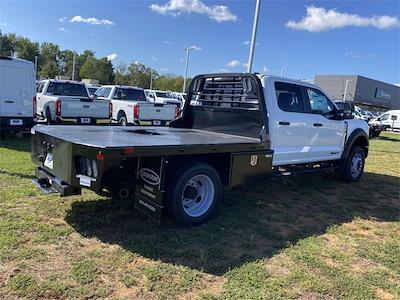 New 2025 Ford F-450 XL Crew Cab 4WD 9' 4" CM Truck Beds Steel Flatbed Truck with Gooseneck Hitch for sale #46807 - photo 2