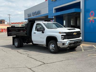 New 2024 Chevrolet Silverado 3500 Regular Cab 4WD 11' CM Truck Beds Steel Dump Truck for sale #C240759 - photo 1