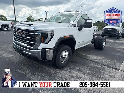 New 2024 GMC Sierra 3500 SLE Regular Cab 4WD Cab Chassis for sale #F0525 - photo 1