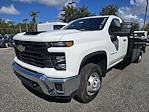 2024 Chevrolet Silverado 3500 Regular Cab 4WD, Bedrock Marble Series Flatbed Truck for sale #F4141212 - photo 1