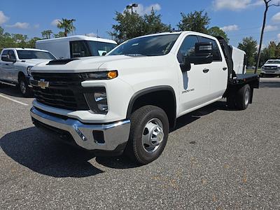 2024 Chevrolet Silverado 3500 Crew Cab 4WD, Bedrock Diamond Series Flatbed Truck for sale #F4141381 - photo 1