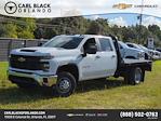 2024 Chevrolet Silverado 3500 Crew Cab 4WD, Bedrock Diamond Series Flatbed Truck for sale #F4141383 - photo 1