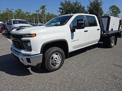 2024 Chevrolet Silverado 3500 Crew Cab 4WD, Bedrock Diamond Series Flatbed Truck for sale #F4141750 - photo 1