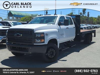 2023 Chevrolet Silverado 4500 Crew Cab DRW RWD, Flatbed Truck for sale #M4131730 - photo 1