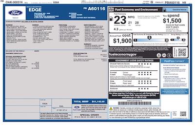 2023 Ford Edge AWD SUV for sale #F2907 - photo 1