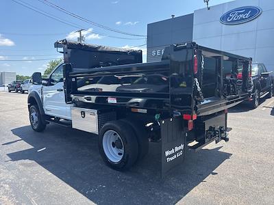 New 2025 Ford F-550 Regular Cab 4WD 9' 3" Work Ready Truck LLC Steel Dump Truck for sale #FN5963 - photo 2