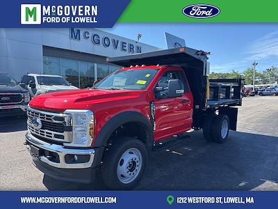 New 2025 Ford F-550 Regular Cab 4WD 9' SH Truck Bodies Steel Dump Truck for sale #FN6493 - photo 1