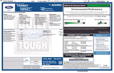 2027 Ford Transit 250 Medium Roof AWD Empty Cargo Van for sale #FN7568 - photo 1