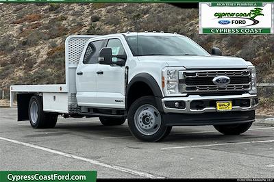 New 2026 Ford F-550 XL Crew Cab 4WD 12' Scelzi Steel Flatbed Truck for sale #FA007 - photo 1