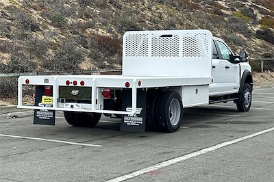 New 2026 Ford F-550 XL Crew Cab 4WD 12' Scelzi Steel Flatbed Truck for sale #FA007 - photo 2