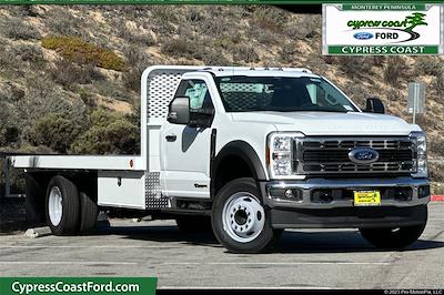 2025 Ford F-550 Regular Cab DRW RWD Scelzi Flatbed Truck for sale #FZ249 - photo 1