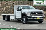 New 2025 Ford F-550 XL Regular Cab 4WD 16' Scelzi Steel Flatbed Truck for sale #FZ254 - photo 1