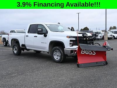 New 2025 Chevrolet Silverado 2500 Work Truck Double Cab 4x4 Plow Truck BOSS V-Plow for sale #02T1922 - photo 1
