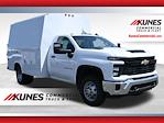 New 2025 Chevrolet Silverado 3500 Work Truck Regular Cab 4x4 11' Royal Enclosed Service Body for sale #02T2285 - photo 1