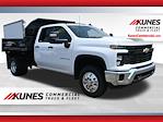 New 2025 Chevrolet Silverado 3500 Double Cab 4x4 9' Monroe Truck Equipment Steel Dump Truck for sale #02T2303 - photo 1