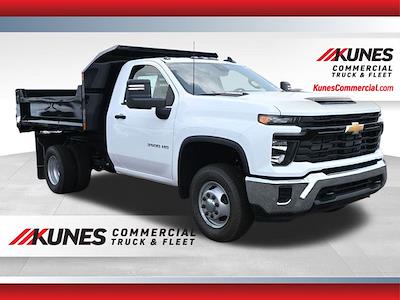 New 2025 Chevrolet Silverado 3500 Regular Cab 4x4 9' Monroe Truck Equipment Steel Dump Truck for sale #02T2308 - photo 1
