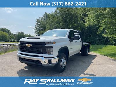 2025 Chevrolet Silverado 3500 Crew Cab DRW 4WD Flatbed Truck for sale #T50474 - photo 1