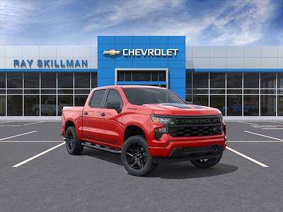 New 2025 Chevrolet Silverado 1500 Custom Crew Cab 4WD Pickup for sale #T50723 - photo 1