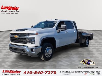 2025 Chevrolet Silverado 3500 Crew Cab DRW 4WD Flatbed Truck for sale #BJ1958 - photo 1