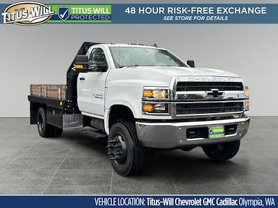 2022 Chevrolet Silverado 4500 Regular Cab DRW 4WD, Scelzi Front Range Flatbed Truck for sale #41196 - photo 1