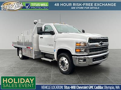 2024 Chevrolet Silverado 4500 Regular Cab DRW 2WD, The Fab Shop Flatbed Truck for sale #41374 - photo 1