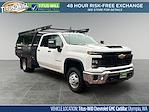 New 2024 Chevrolet Silverado 3500 Work Truck Crew Cab 4WD 9' 5" Blue Ridge Manufacturing Contractor Truck for sale #41599 - photo 1