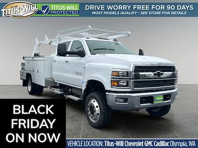 2024 Chevrolet Silverado 5500 Crew Cab DRW 4WD, Scelzi SEC Combo Body for sale #41615 - photo 1