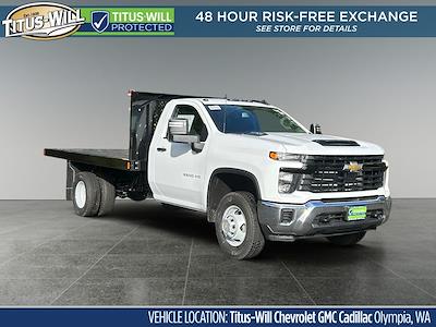 2025 Chevrolet Silverado 3500 Regular Cab 4WD Monroe Truck Equipment Flatbed Truck for sale #42064 - photo 1