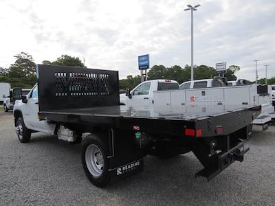 New 2025 Chevrolet Silverado 3500 Work Truck Regular Cab 4WD 12' 4" Reading Steel Flatbed Truck for sale #29910 - photo 2