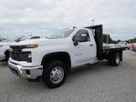 New 2025 Chevrolet Silverado 3500 Work Truck Regular Cab 4WD 12' 4" Reading Steel Flatbed Truck for sale #29910 - photo 1