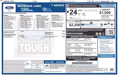 2025 Ford Maverick SuperCrew Cab AWD Pickup for sale #B251507 - photo 2